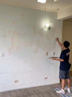 新北市新莊油漆剝落，補土刷漆