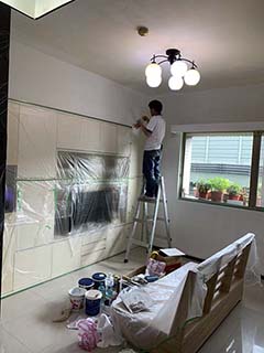 板橋中山路住家油漆