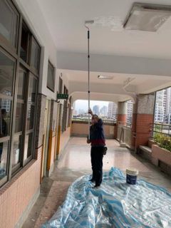 新北市三重區國小牆面刷新