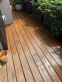 中和南方松保養上漆