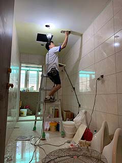 蘆洲裝潢場AB膠批土