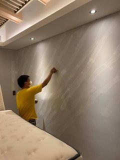 新北市林口油漆牆壁裂縫補土