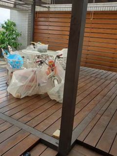 新北市中和區刷護木漆