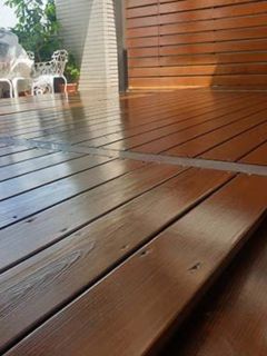 新北市中和區南方松刷護木漆