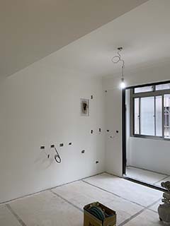 土城區全室批土刷漆