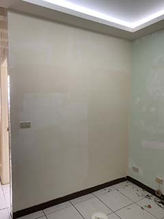 新北新莊全室補土，牆面跳色處理