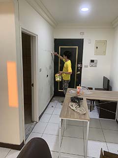 新北市新莊牆面跳色處理