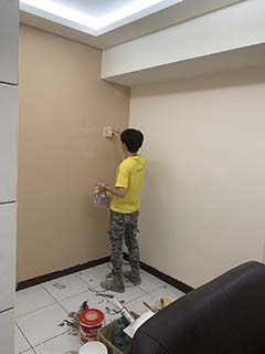 新北新莊牆面跳色油漆