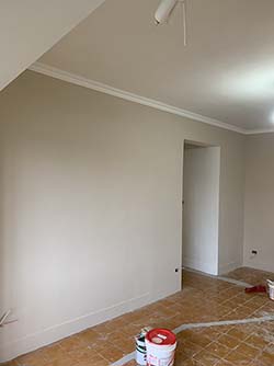 板橋油漆，批土打磨刷漆，牆面跳色