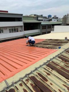 新北三重頂樓防水，鉄皮刷漆