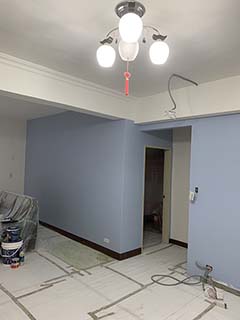 松山區AB膠批土刷漆