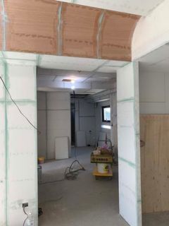 台北裝潢場批土