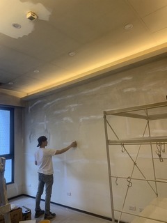 林口牆面煙燻油漆